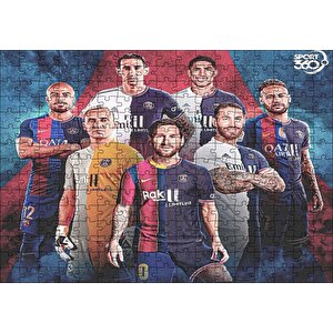 Futbol Devleri Psg De Puzzle Yapboz Mdf Ahşap 255 Parça