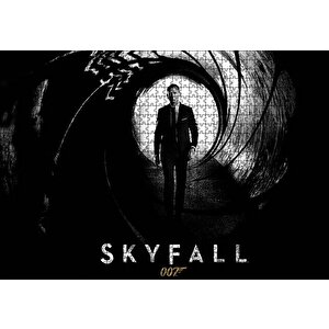 007 Skyfall Daniel Craig Puzzle Yapboz Mdf Ahşap 1000 Parça