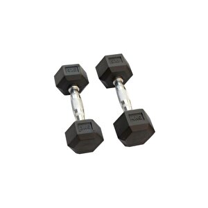 Çelik Ağırlık, Metal Tutma Yerlerine Sahip Tekli Dambıl-kdb  17.5 Kg- Tekli