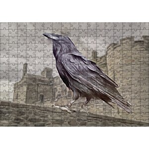 Kuzgunların Kralı Görseli Puzzle Yapboz Mdf Ahşap 255 Parça