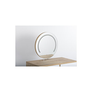 Vera Meşe / Makyaj Masası Aynalı / Makyaj Organizeri / Makyaj Masası Işıklı /dokunmatik Led Ayna