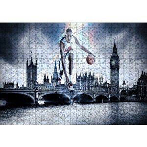 Kevin Durant İngiltere Körüleri Puzzle Yapboz Mdf Ahşap 500 Parça