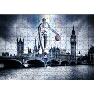 Kevin Durant İngiltere Körüleri Puzzle Yapboz Mdf Ahşap 255 Parça