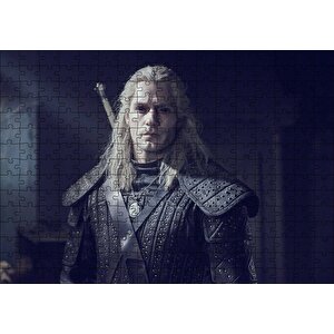 The Witcher Henry Cavill Puzzle Yapboz Mdf Ahşap 255 Parça