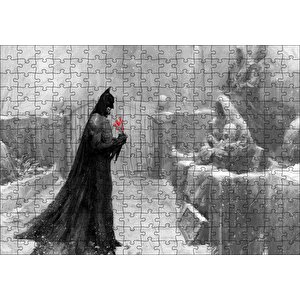 Batman Mezarlığı Görseli Puzzle Yapboz Mdf Ahşap 255 Parça