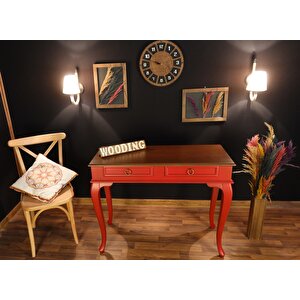 Wooding 100 Cm Çekmeceli Masif Kırmızı Ceviz Dresuar