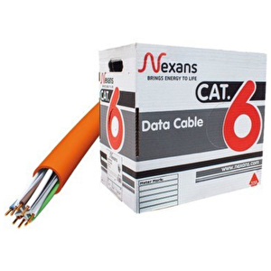 20 Metre Nexans Cat 6 Utp 23awg Halogen Free Kablo