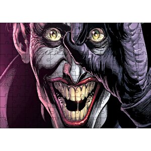 Joker Şakacı Gülüşü Görseli Puzzle Yapboz Mdf Ahşap 120 Parça