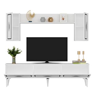 Vanessa Tv Üni̇tesi̇ Takimi Beyaz-gümüş