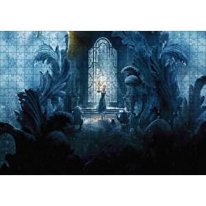 Güzellik Ve Canavar Belle Ve Lumiere Görseli Puzzle Yapboz Mdf Ahşap 500 Parça