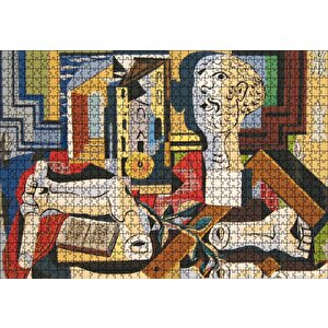Studio Plaster Head1925 By Pablo Picasso Puzzle Yapboz Mdf Ahşap 1000 Parça