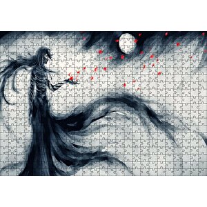 Cakapuzzle Mugetsu İchigo Sanat Görseli Puzzle Yapboz Mdf Ahşap