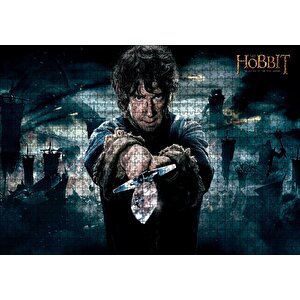 Hobbit Beş Ordunun Savaşı Puzzle Yapboz Mdf Ahşap 1000 Parça