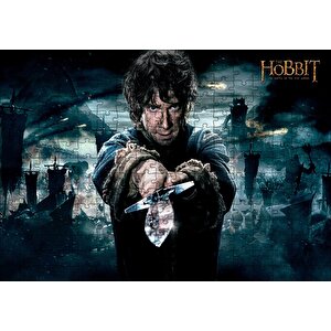 Hobbit Beş Ordunun Savaşı Puzzle Yapboz Mdf Ahşap 255 Parça