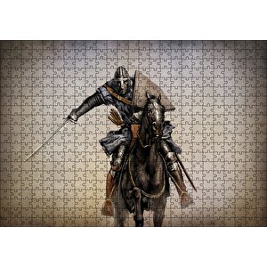 Mount And Blade Hype Games Görseli Puzzle Yapboz Mdf Ahşap 500 Parça