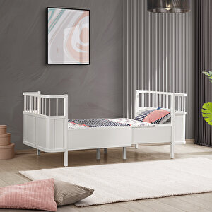 Mdf Beşik, Siesta Büyüyen Beşik 90x130 - Siesta Karyola 90x190