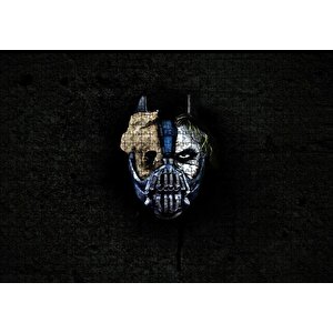 Batman Kara Şövalye Joker Üçlemesi Görseli Puzzle Yapboz Mdf Ahşap 1000 Parça