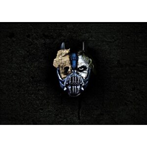Batman Kara Şövalye Joker Üçlemesi Görseli Puzzle Yapboz Mdf Ahşap 120 Parça