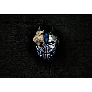 Batman Kara Şövalye Joker Üçlemesi Görseli Puzzle Yapboz Mdf Ahşap 255 Parça