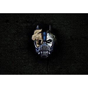 Batman Kara Şövalye Joker Üçlemesi Görseli Puzzle Yapboz Mdf Ahşap 500 Parça