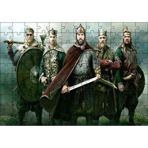 Britanyanın Toplam Savaş Destanı Görseli Puzzle Yapboz Mdf Ahşap 120 Parça