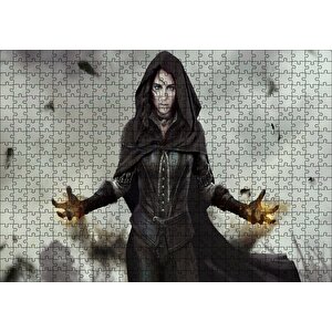 The Witcher 3 Vahşi Av Puzzle Yapboz Mdf Ahşap 500 Parça
