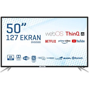 Onvo Ov50500 50" 127 Ekran Uydu Alıcılı 4k Ultra Hd Webos Smart Led Tv