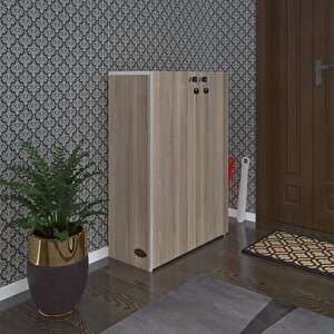 Ayakkabılık Ayakkabı Dolabı Kilitli Be Real Crd 100*70*32 Kapaklı Arkalıklı Ofis Dolabı