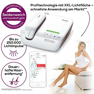 Beurer Ipl 10000 + Salonpro System Uzun Ömürlü Lazer Epi̇lasyon Ci̇hazi