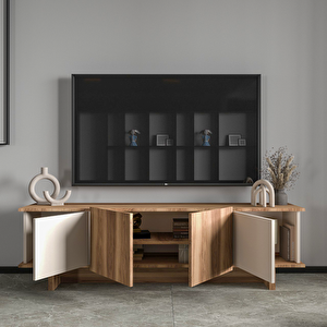Alonex Home Di̇ana 180 Cm Tv Üni̇tesi̇ , Cevi̇z- Dolunay Tv Üni̇tesi̇