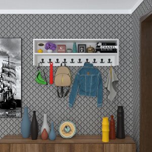 Elbise Askılığı Askılık Zeytuni Byz 35*120*20 Siyah 10 Adet Askı Portmanto Raflı
