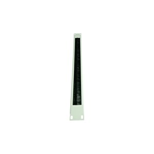 19'' 1u Rack Kabinet Kablo Girişli Kapama Paneli Gri 2 Yıl Üretici Garantili