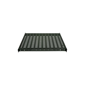 Canovate 19'' Kabinet Rafı Ağır Hizmet Tipi Sabit D=400mm Siyah 2 Yıl Üretici Garantili