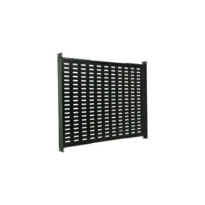 Canovate 19'' Kabinet Rafı Ağır Hizmet Tipi Sabit D=400mm Siyah 2 Yıl Üretici Garantili