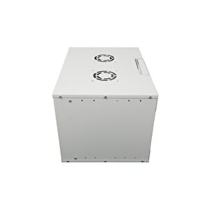 Canovate 9u 600x600 Mm Duvar Tipi Soho Rack Kabinet Gri 2 Yıl Üretici Garantili