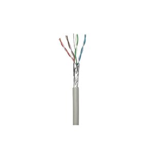 Cat5e F/utp Bakır Lan Veri Kablosu 305mt 23 Awg Gri Pvc