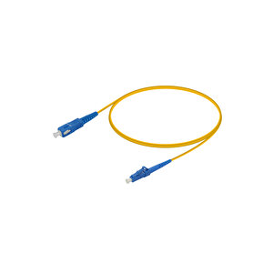 Fiber Optik Patch Kablo Lc/sc Simpleks Sm 1mt Patch Cord Sarı