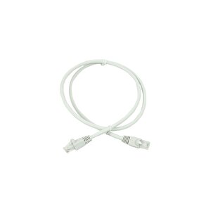 Bakır Patch Kablo Cat6a Utp 1mt Lszh Gri Patch Cord Rj45 Korumasız 2 Yıl Garantili 5 Adet