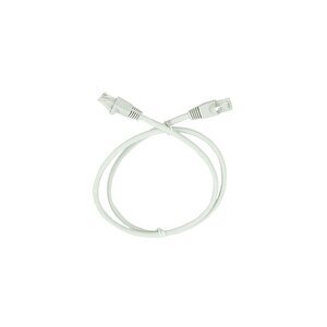 Bakır Patch Kablo Cat6a Utp 1mt Lszh Gri Patch Cord Rj45 Korumasız 2 Yıl Garantili 5 Adet