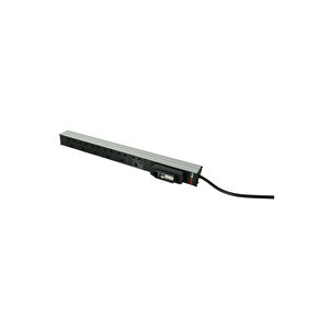 19” 1u Rack Montajlı 6 Yollu Uk Soket 1,5mt 3x1,5 Mm² Kablolu Uk Fiş Güç Dağıtım Birimi (pdu)