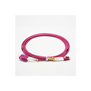 Fiber Optik Patch Kablo Lcupc/scupc Dx Mm 5mt 50/125 Om4 Lszh