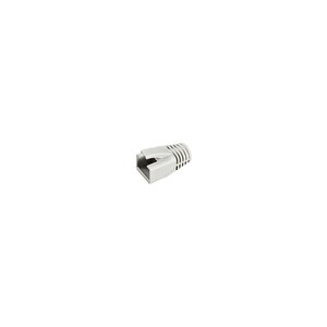 100 Adet Rj45 Boot Cat6 Utp Gri Modüler Fiş Koruyucu 2 Yıl Üretici Garantili