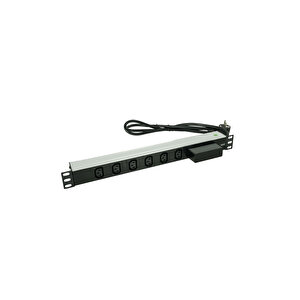 1u 19 8xc13 Soket Tipi 16a Devre Kesicili 3x2,5mm2 1,5m Pdu