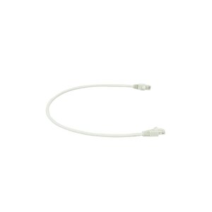 Bakır Patch Kablo Cat6 Utp 0,5mt Lszh Gri Patch Cord Rj45 Korumasız 2 Yıl Garantili 5 Adet