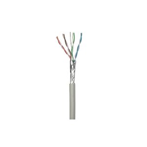 Cat5e Utp Bakır Lan Veri Kablosu 305mt 23 Awg Gri Pvc