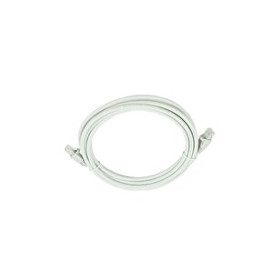 Bakır Patch Cord Cat6a S/ftp 2mt Lszh Gri Bükümlü Folyo Koruma 2 Yıl Garantili 2 Adet