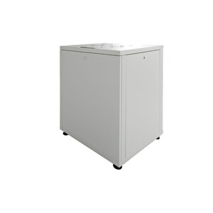 Canovate 16u 600x600mm 19'' Dikili Tip Network Rack Kabinet Gri 2 Yıl Üretici Garantili