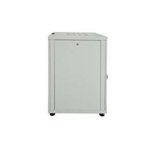 Canovate 16u 600x600mm 19'' Dikili Tip Network Rack Kabinet Gri 2 Yıl Üretici Garantili
