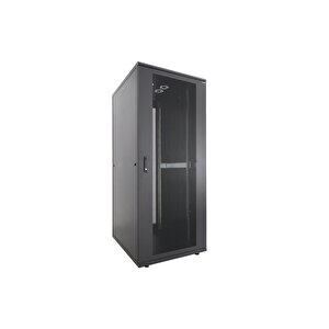 42u 800x1000mm 19'' Dikili Tip Server Rack Kabinet Siyah 2 Yıl Üretici Garantili