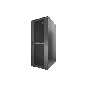 42u 800x1000mm 19'' Dikili Tip Server Rack Kabinet Siyah 2 Yıl Üretici Garantili